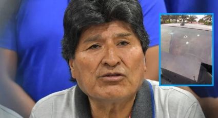 Evo Morales denuncia que desconocidos dispararon a su vehículo e hirieron a su chofer