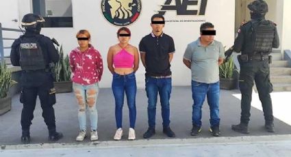 Detienen a 4 personas en Juárez con armas, droga y ponchallantas