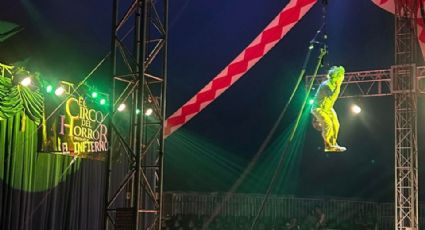 Video: Payaso cae del trapecio en el Circo del Horror en Cuernavaca