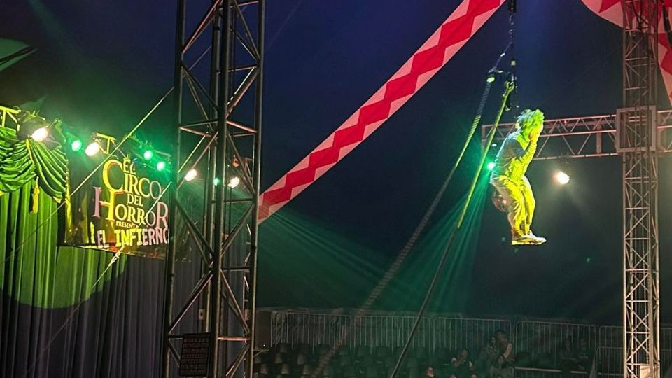 Cae payaso del trapecio en circo de Cuernavaca