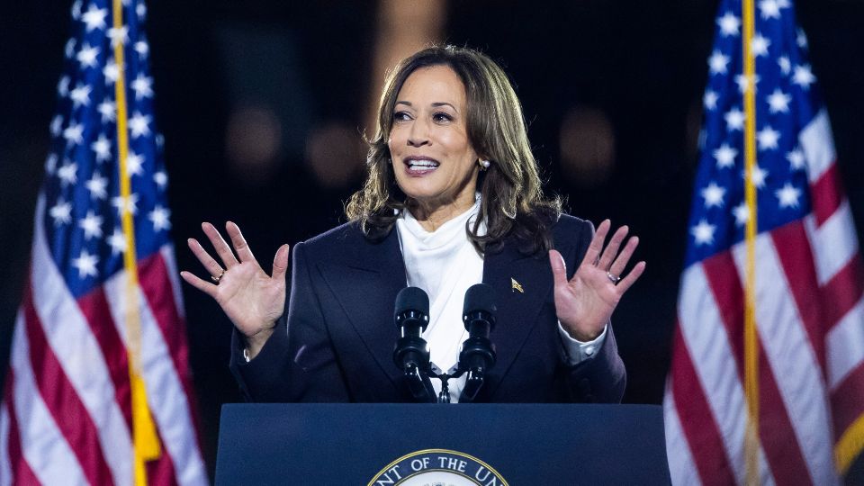 Kamala Harris, candidata demócrata.