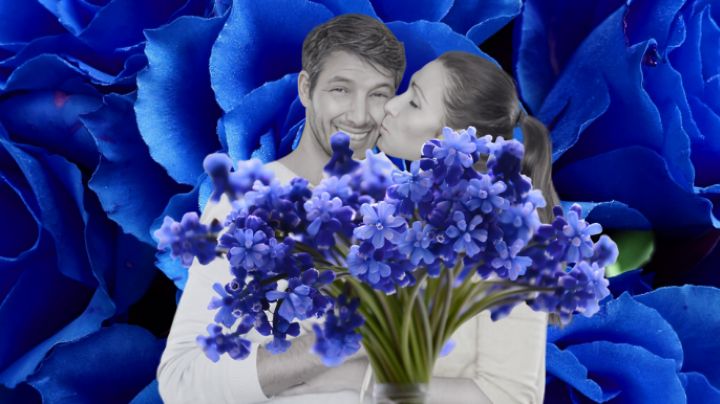 Regalar flores azules a los hombres el 3 de octubre: ¿qué representa esta curiosa tradición?