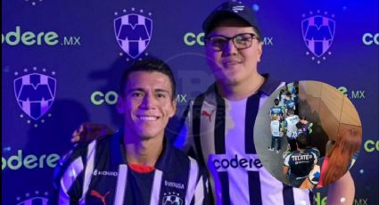 Aficionados de Rayados hacen fila por autógrafos de Cortizo y Moreno