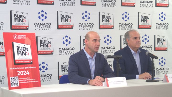 Buen Fin 2024 dejaría 15 mil 800 mdp en Nuevo León: Canaco