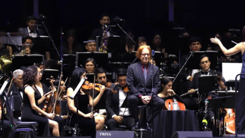 Danny Elfman en su show 'Tim Burton’s The Nightmare Before Christmas' en Monterrey.