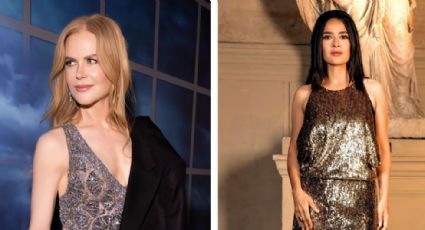 Video: Acusan que Nicole Kidman fue grosera con Salma Hayek en evento de Balenciaga