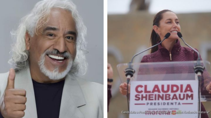 Critican al actor Rafael Inclán por comentario misógino contra Claudia Sheinbaum