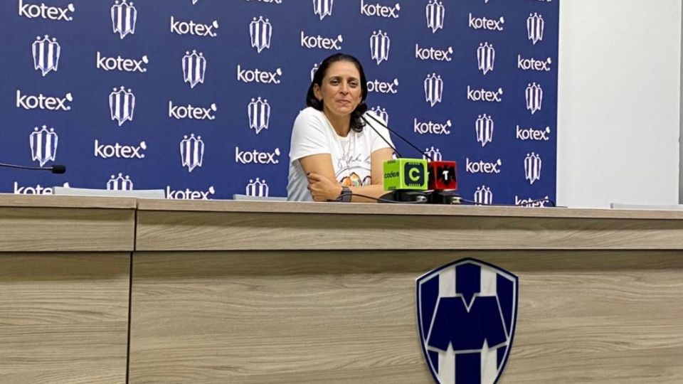 Karla Maya en conferencia de Prensa tras la derrota con Rayadas