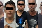 Detienen a 5 en Escobedo por portación de drogas