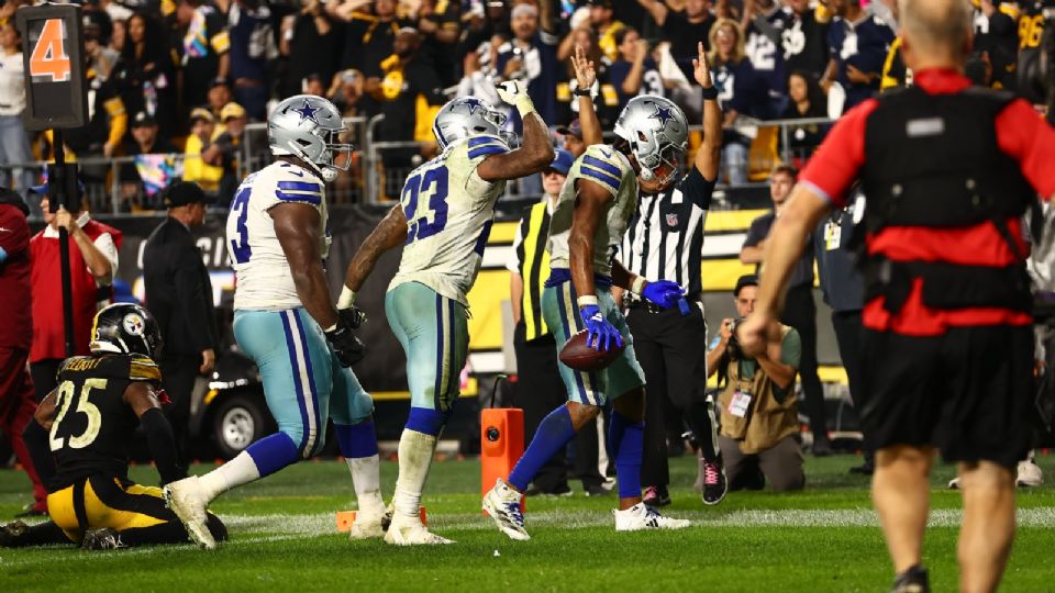 Dallas Cowboys derrotaron 20-17 a Pittsburgh Steelers.