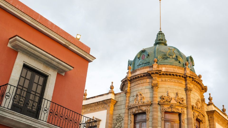 Teatro Macedonio Alcalá en Oaxaca.