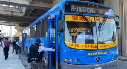 Policías de Monterrey inspeccionarán camiones en zonas de mayor afluencia