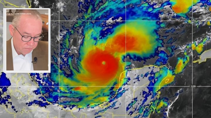 'Es horrible': Se le quiebra la voz a meteorólogo de Florida tras hablar del huracán Milton