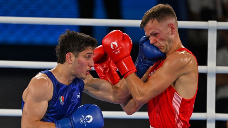 Marco Verde demostró su fuerza ante el británico Lewis Richardson en los Juegos Olímpicos