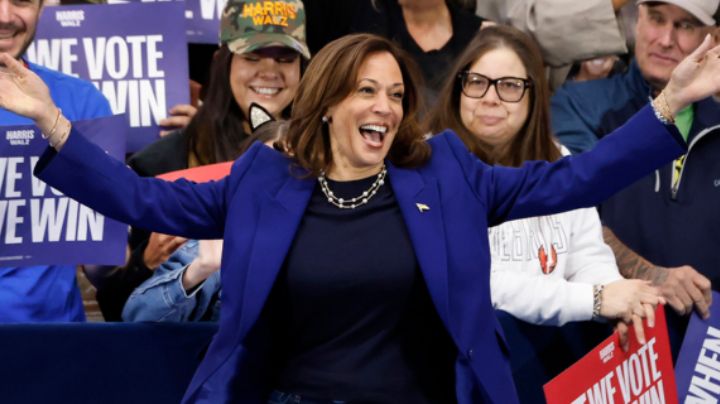 Kamala Harris es la favorita de los latinos para las elecciones de EU: Estudio