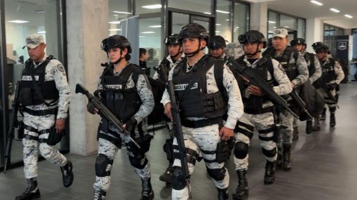 Instalan primera base de operaciones de la Guardia Nacional en San Pedro