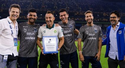 Rayados reconoce trayectoria de Andrés Guardado