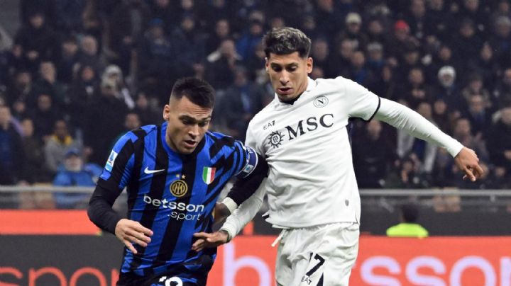 Serie A: Se le escapa el liderato al Inter al empatar con Napolí