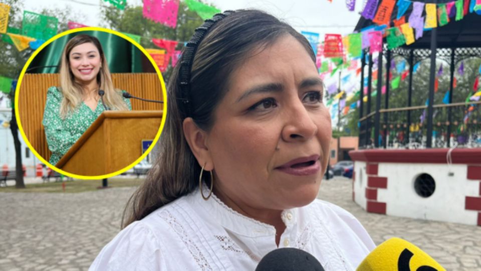 Anabel Alcocer, presidenta del Comité Ejecutivo Estatal de Morena en Nuevo León,