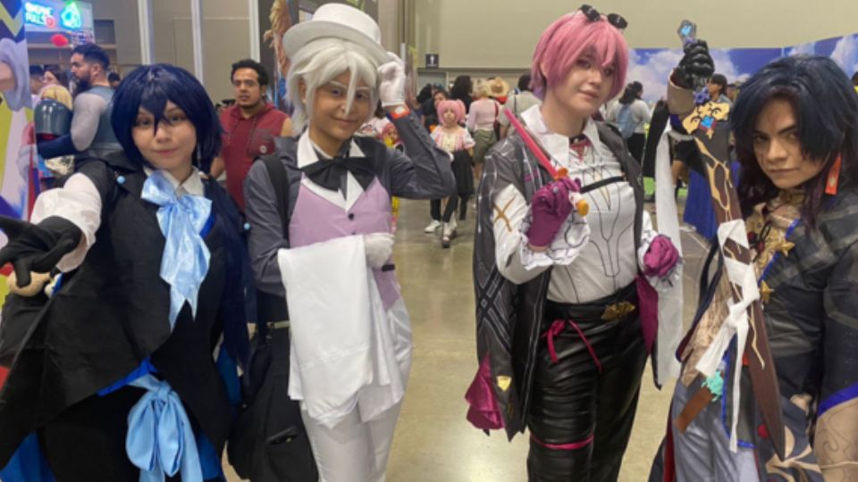 Cosplayers en 'La Conve Monterrey 62'.