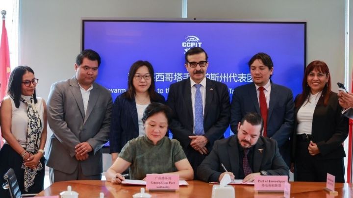 Tamaulipas firma Carta de Intención con el Consejo Chino del Comercio Internacional