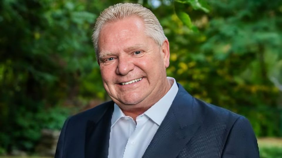 El jefe de Gobierno de Ontario, Doug Ford.