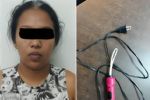 Mamá golpea a su hija con el cable de una rizadora de cabello en Escobedo