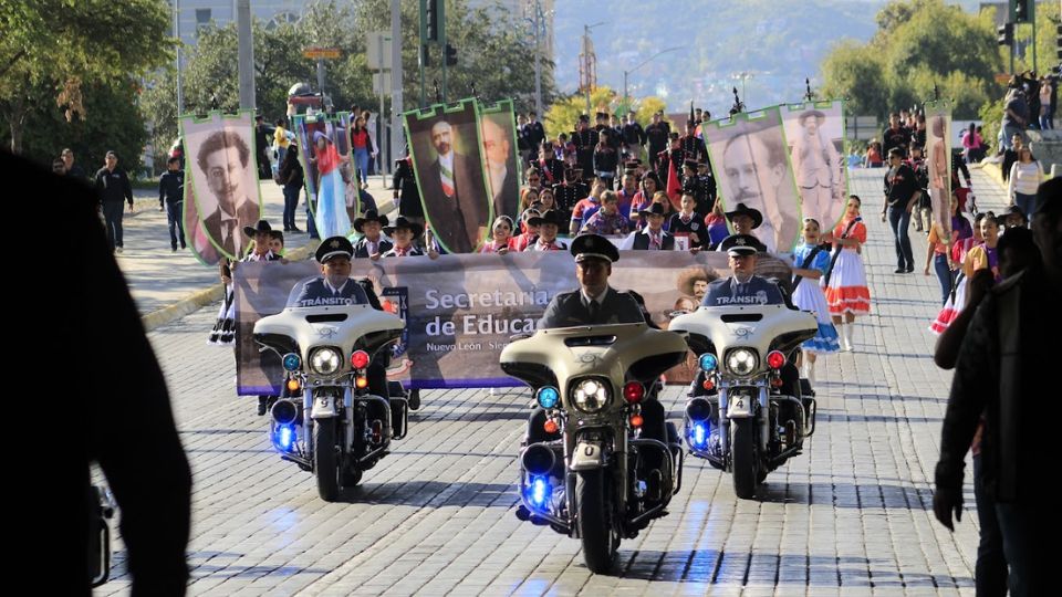 Desfile de la Revolución Mexicana en Monterrey