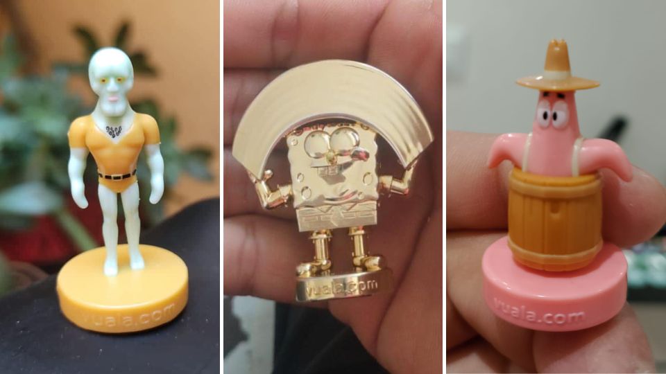 Figuras coleccionables de Bob Esponja