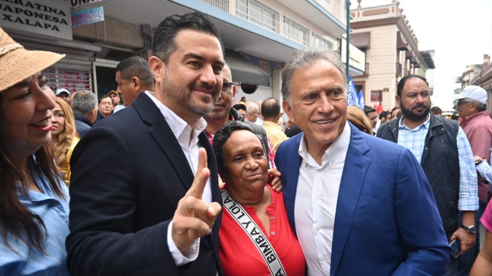 Miguel Ángel Yunes Márquez (izq.) y Miguel Ángel Yunes Linares quedan fuera del PAN | Facebook / Miguel Ángel Yunes Márquez 
