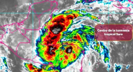 Tormenta Sara provocará lluvias intensas en el sureste de México