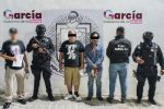 Detienen a dos hombres vinculados con el crimen organizado en García