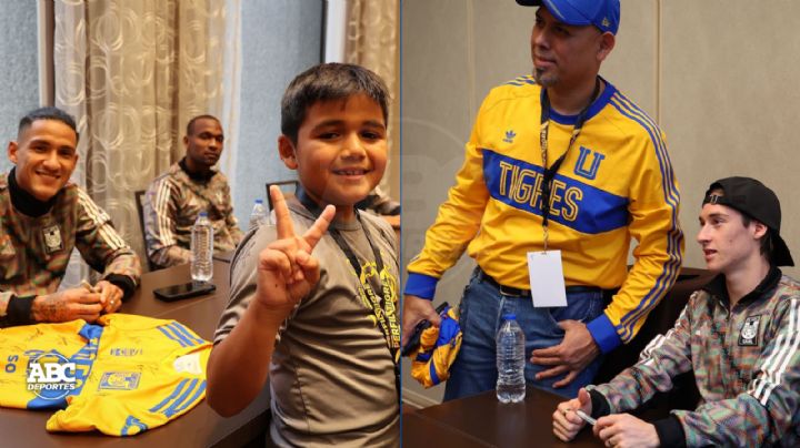 Convive Tigres con afición en Dallas, Texas