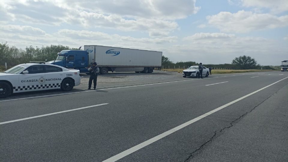 Autopista Monterrey-Reynosa.