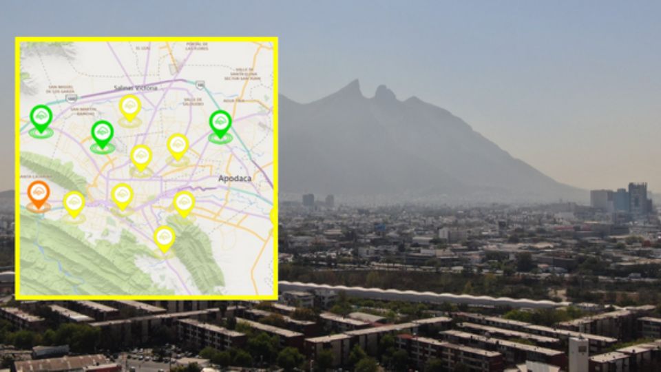 Estaciones de monitoreo ambiental.