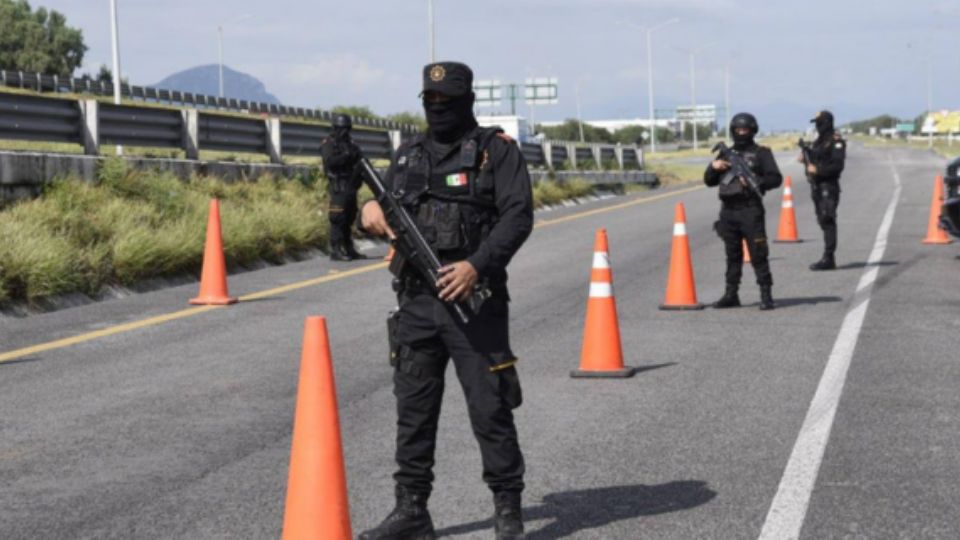 Policías de Fuerza Civil.