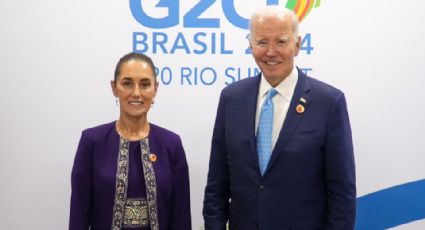 Claudia Sheinbaum y Joe Biden tienen primera reunión desde el G20