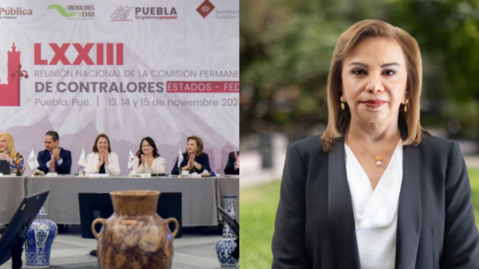 María Teresa Herrera Tello, actual contralora General de la Contraloría y Transparencia Gubernamental de Nuevo León.