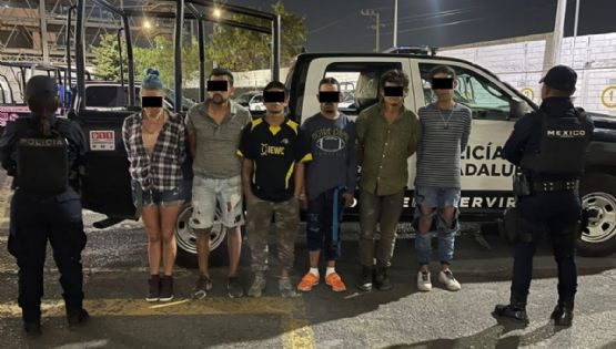 Detienen a seis personas vinculadas a un grupo delictivo en Guadalupe