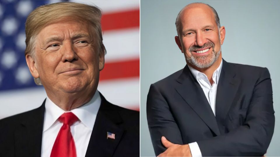 Donald Trump y Howard Lutnick.