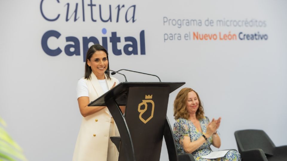 Melissa Segura titular de la Secretaría de Cultura de NL.