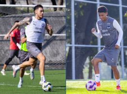 Rayados: Lucas Ocampos y Johan Rojas entrenan con normalidad