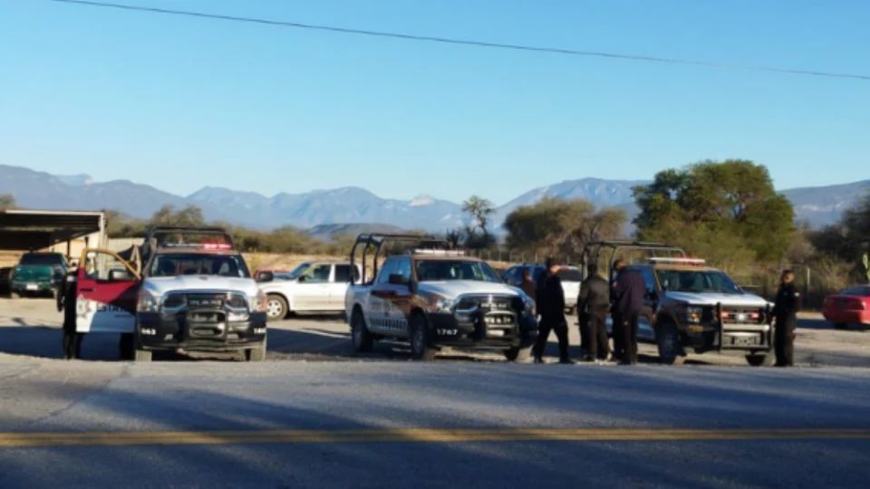 Elementos de seguridad en Tamaulipas.