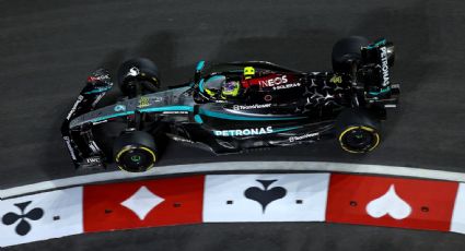 Mercedes impone su ley en la primera práctica en Las Vegas: Hamilton el más rápido