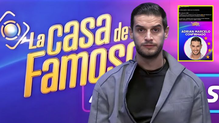Adrián Marcelo confirma su regreso a La Casa de los Famosos: 'Vamos por la revancha'