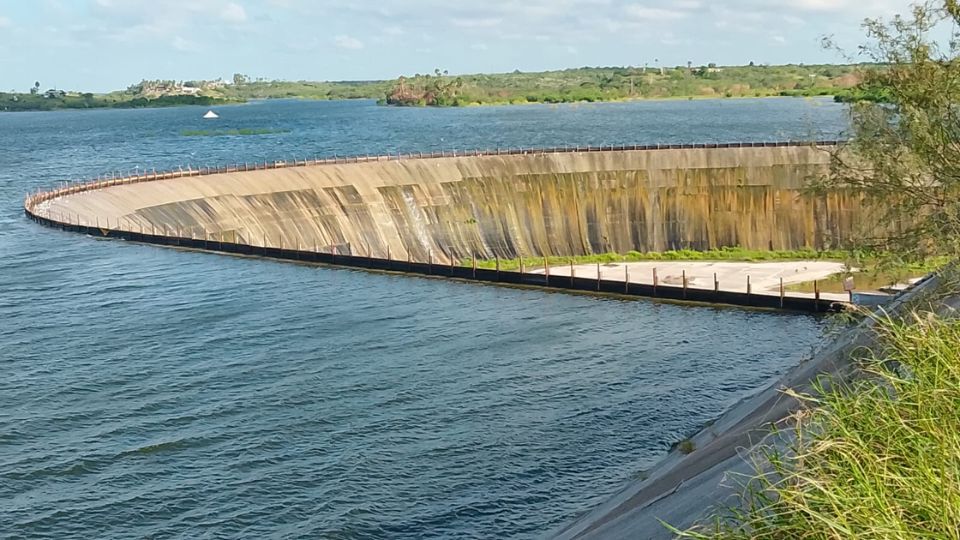 Presa Marte R. Gómez en Tamaulipas | X / @LCAlatorre