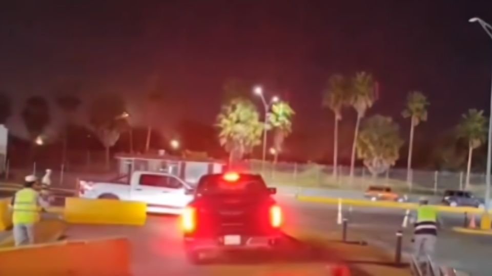 Conductor huye de reten en Tamaulipas