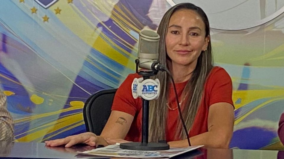 Dinora Garza acudió al estudio de ABC Deportes