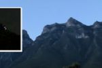 Reportan 'aparición de luces extrañas' en el Cerro de las Mitras