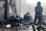 Incendio en casa deja tres lesionado en San Nicolás